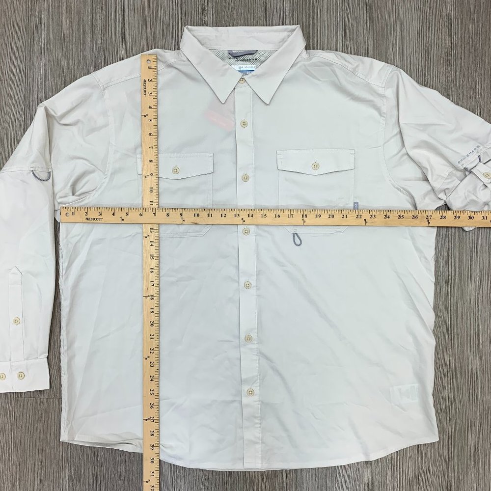 Omni-Shade Long Sleeve 40 UPF Sun Protection Stone - Picture 2 of 7